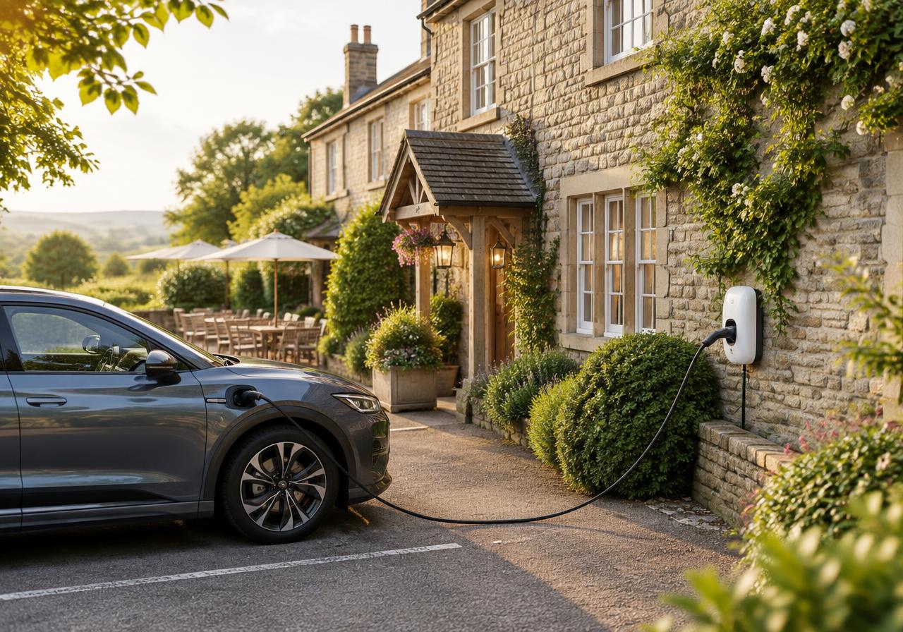 Country House Hotel with EV charging